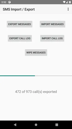 SMS Import  Export